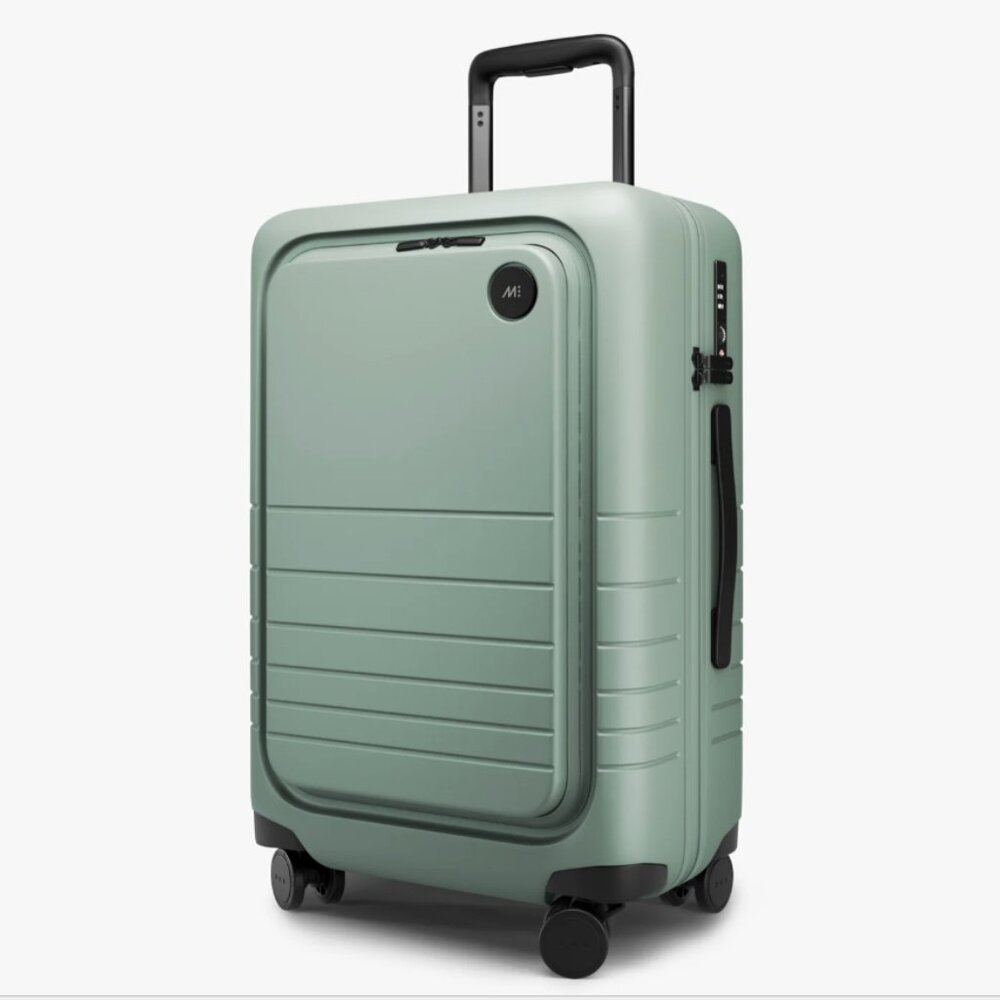 BRAND NEW, NEVER USED - Monos Carry-On Pro Luggage (Sage Green)